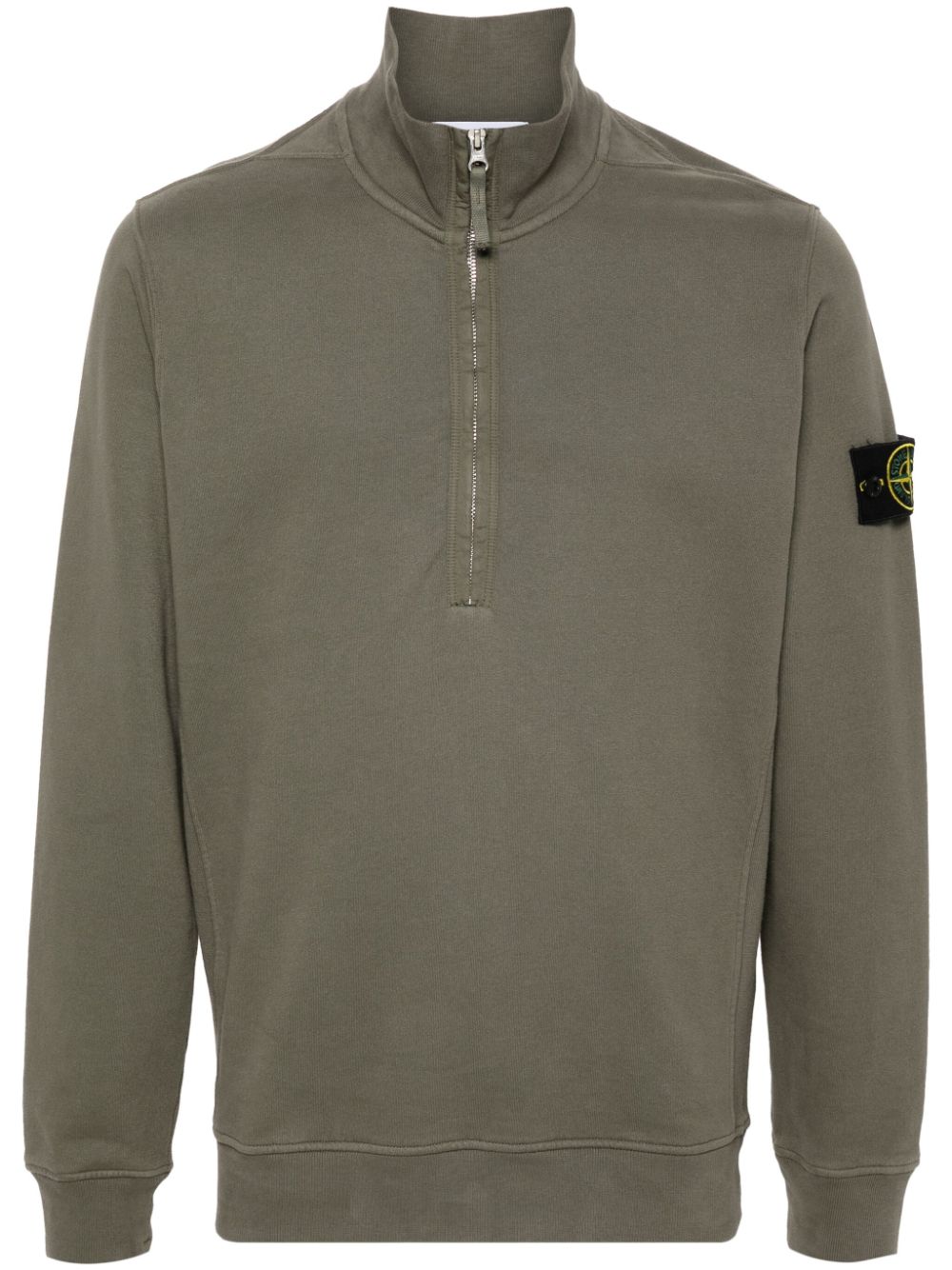 63420 Half zip sweatshirt STONE ISLAND Verde | Grifo210