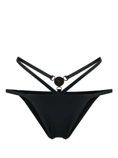 Slip bikini con placca Medusa