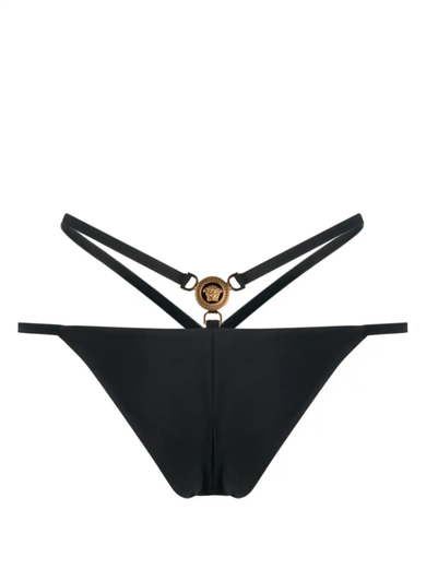 Slip bikini con placca Medusa