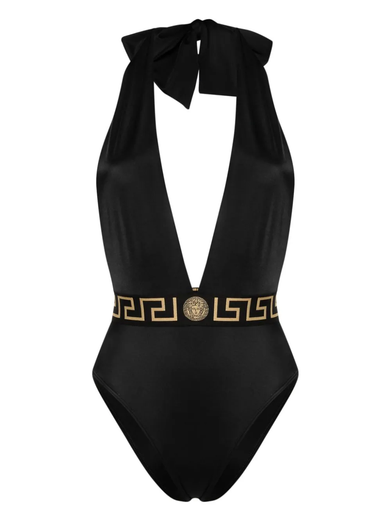 Greca Border One-piece Swimsuit