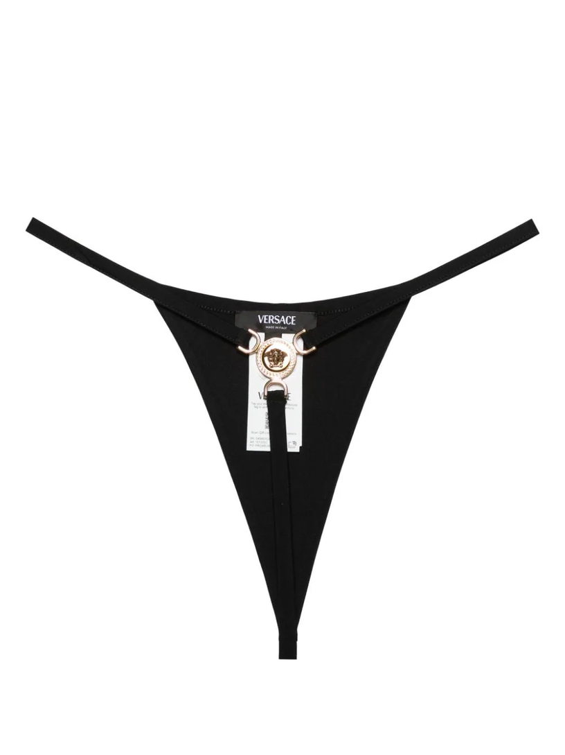 Medusa-plaque bikini bottoms