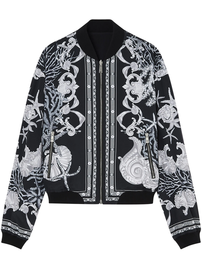 VERSACE Barocco sea reversible jacket