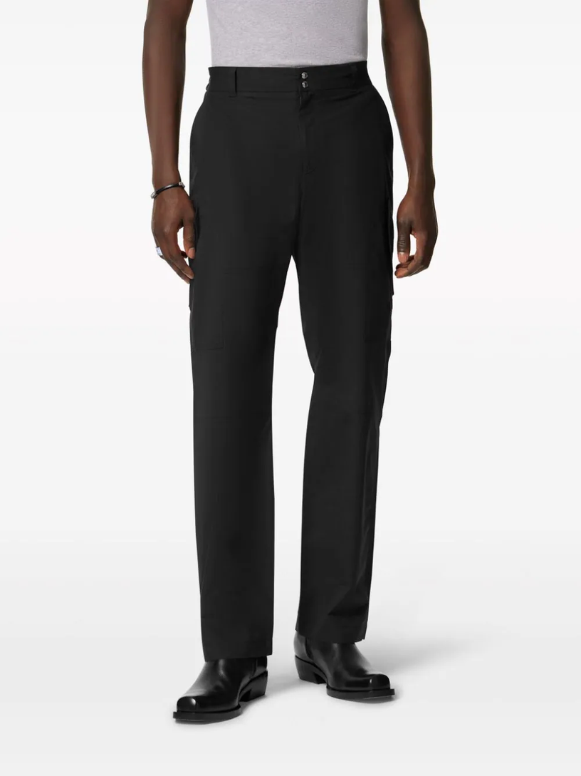 Versace Milano embroidered trousers