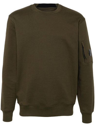 Diagonal Raised Fleece Sweatshirt