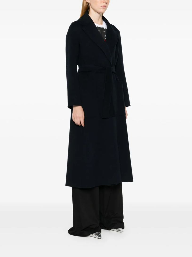 Wool wrap coat