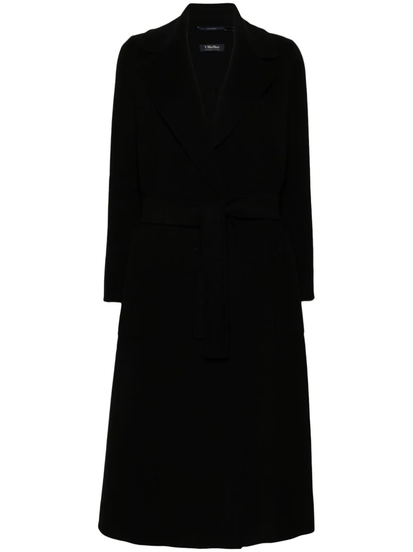 Wool wrap coat