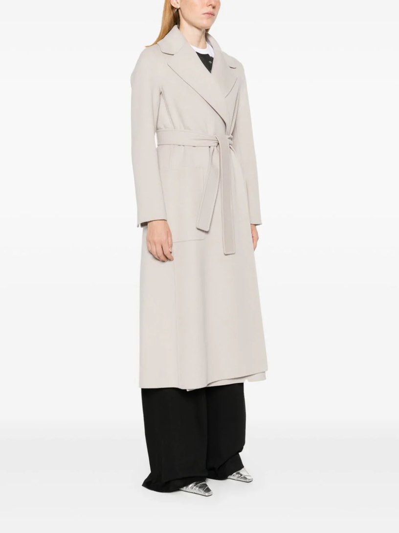 Wool wrap coat