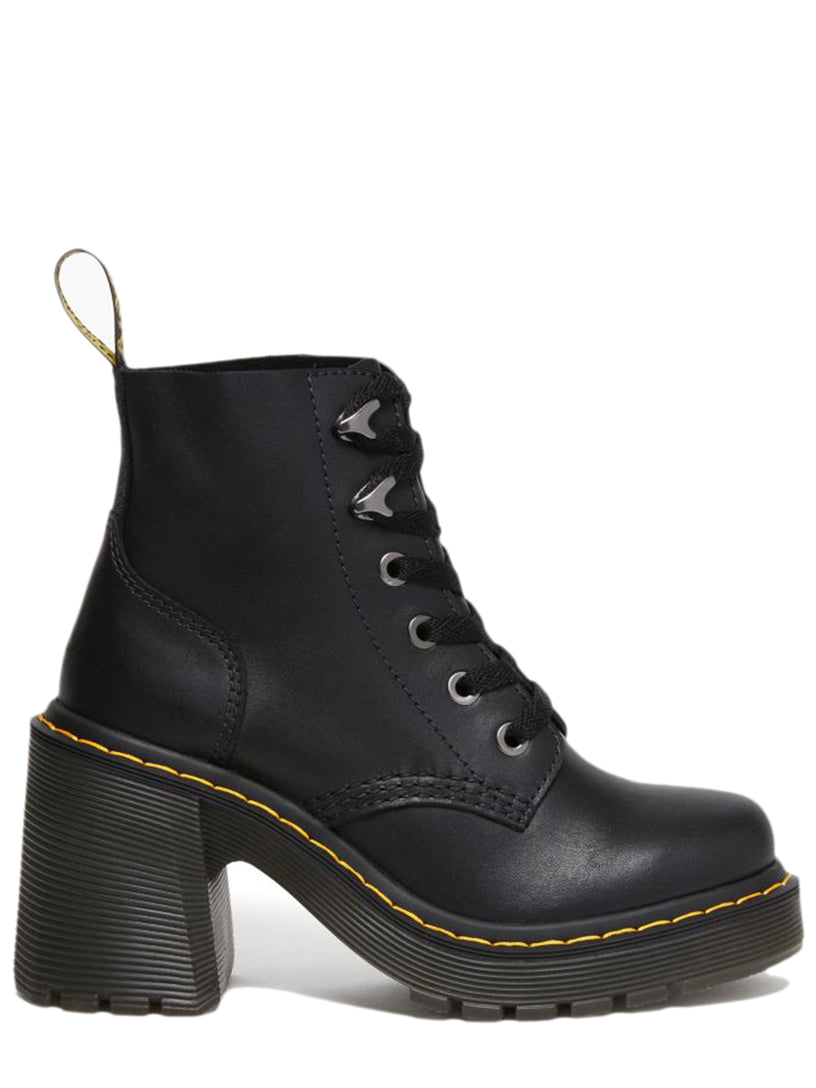 Jesy heeled boots in sendal leather