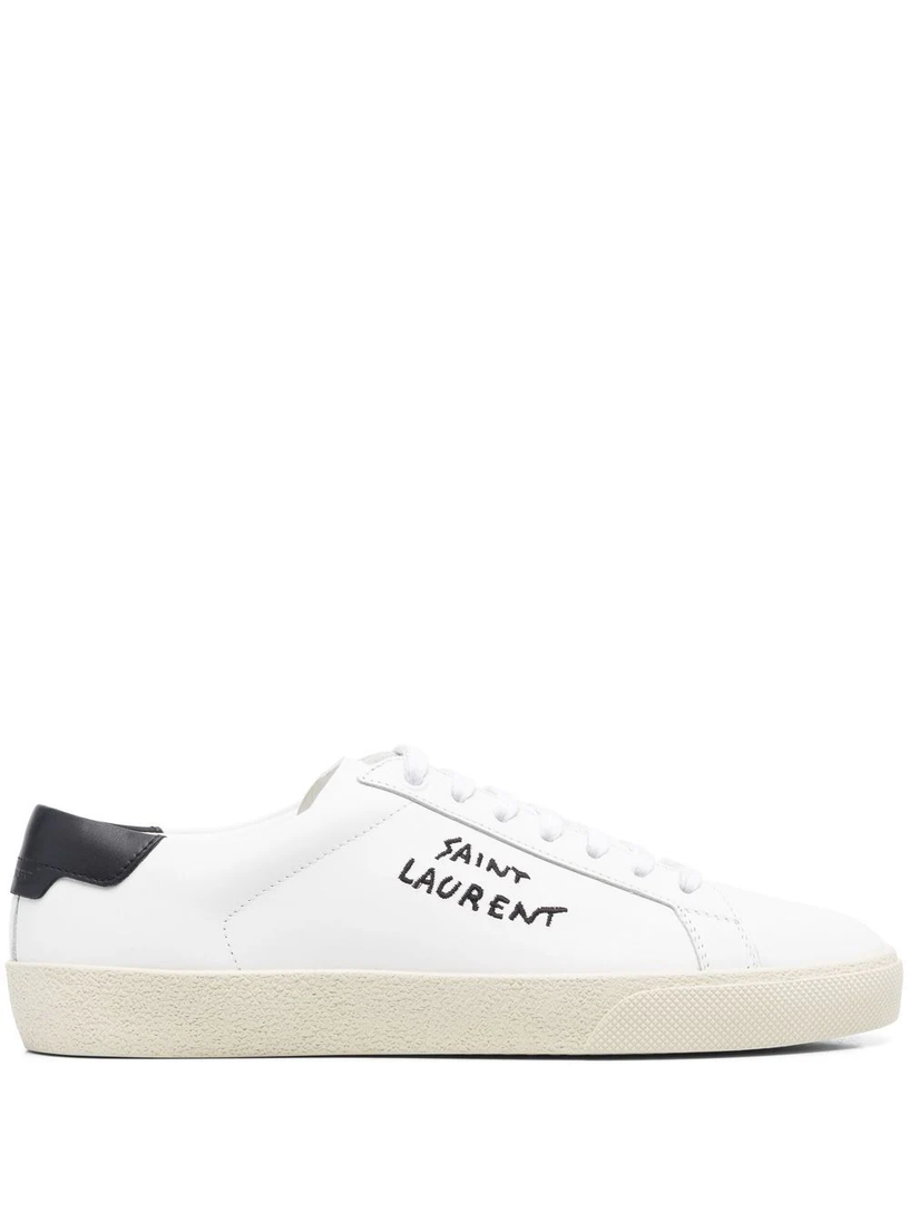 Saint Laurent Sl/06 court sneaker in leather