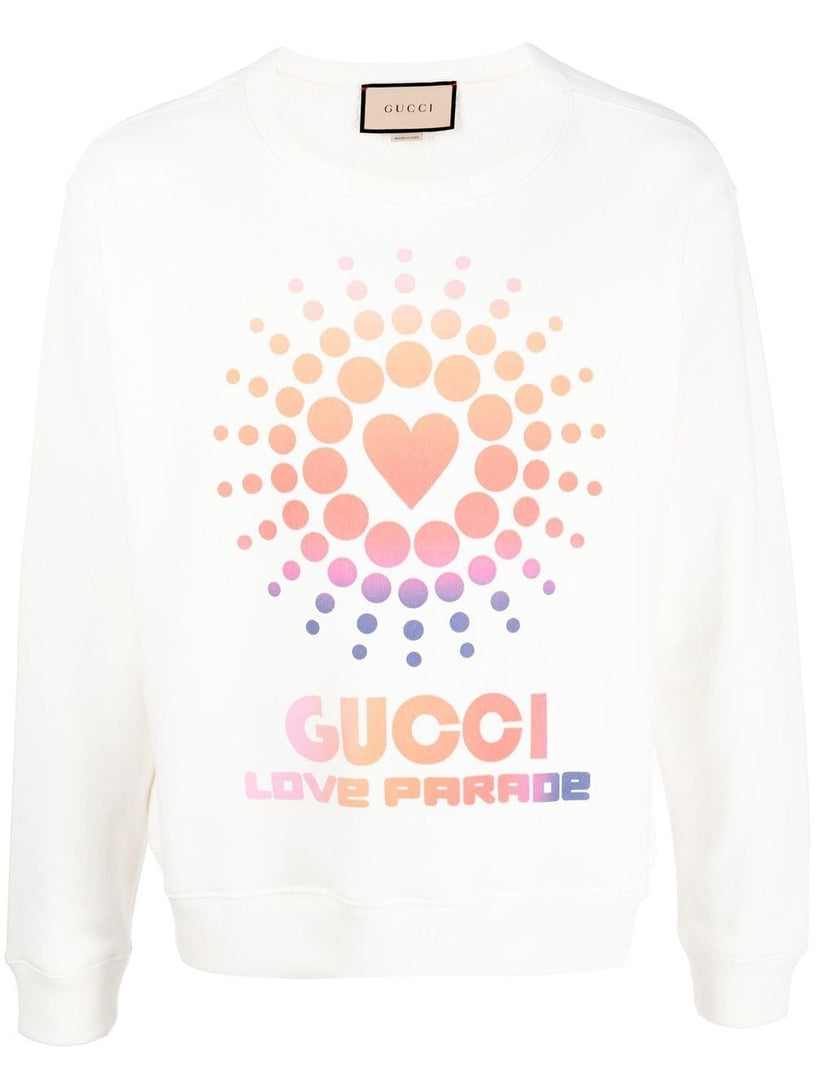 Sweatshirt with 'Gucci Love Parade'