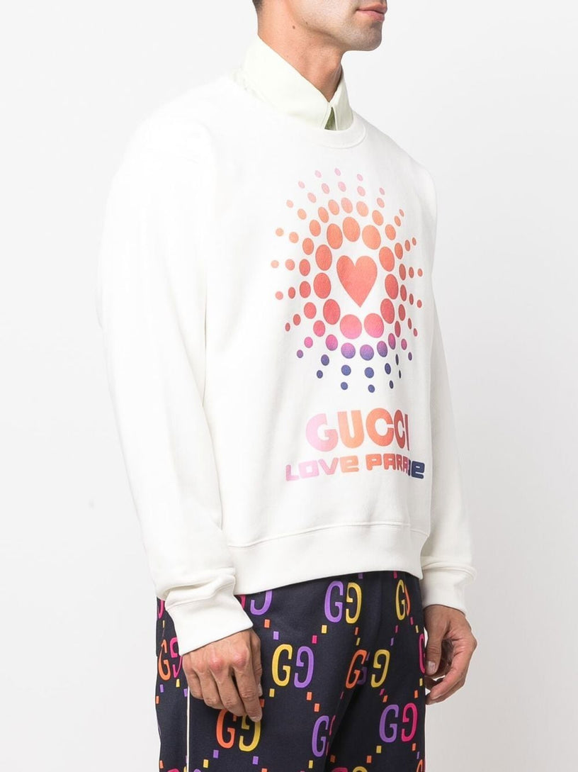 Sweatshirt with 'Gucci Love Parade'