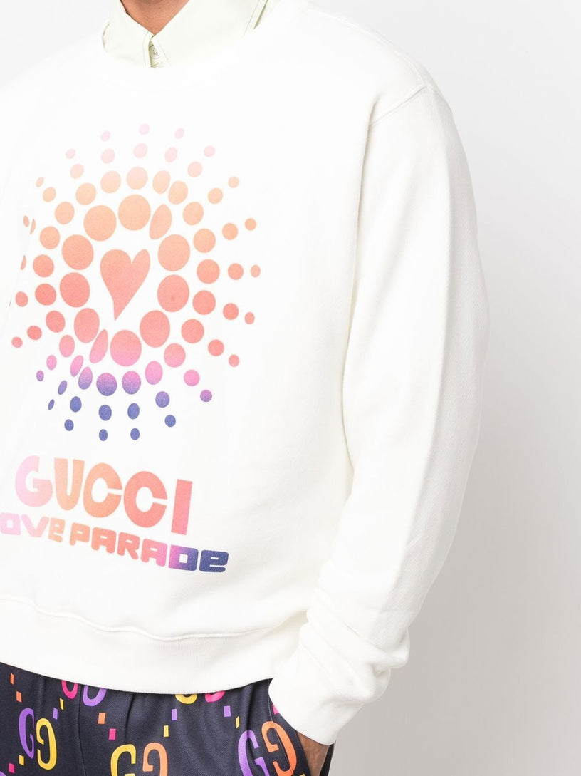 Sweatshirt with 'Gucci Love Parade'