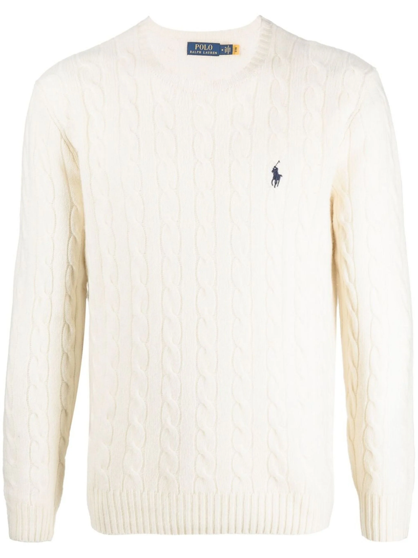 POLO RALPH LAUREN Cable wool and cashmere sweater