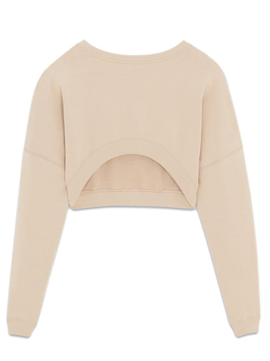 Saint Laurent Cropped Sweatshirt