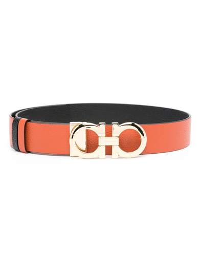 Reversible Gancini belt