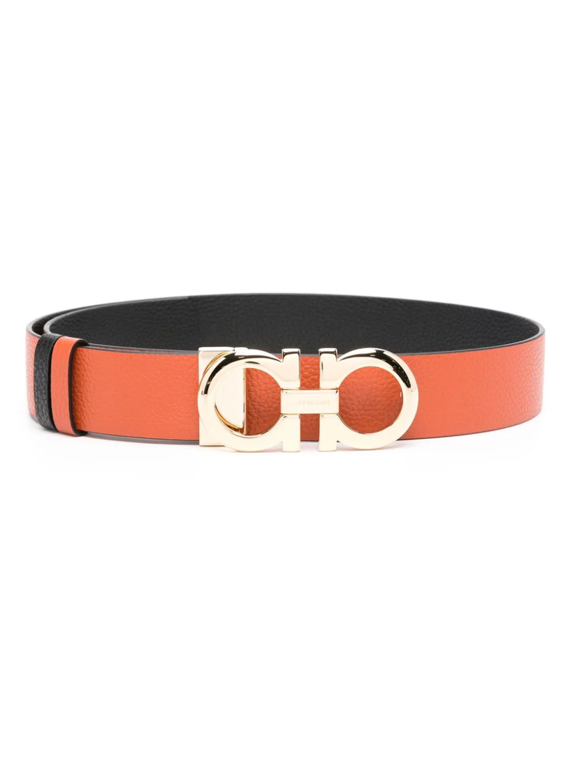 FERRAGAMO Reversible gancini belt