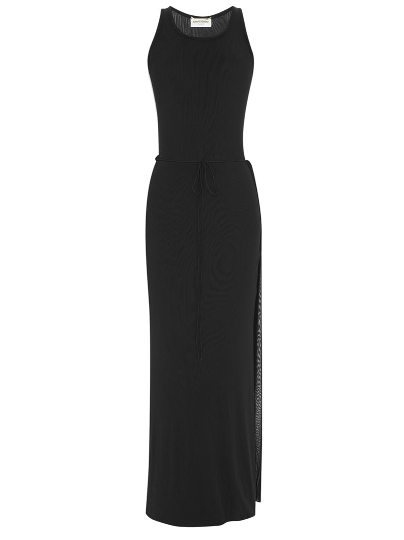 Saint Laurent Cover-up dress in stretch tulle