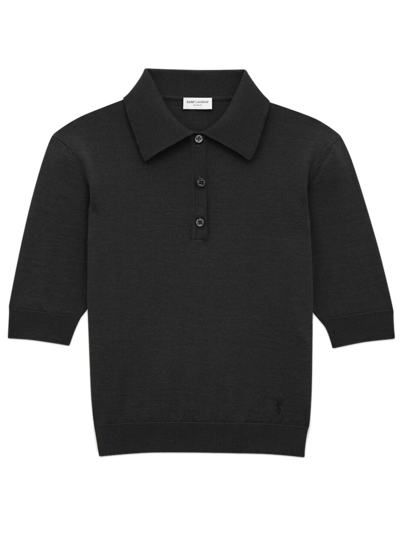 Saint Laurent Cassandre polo shirt