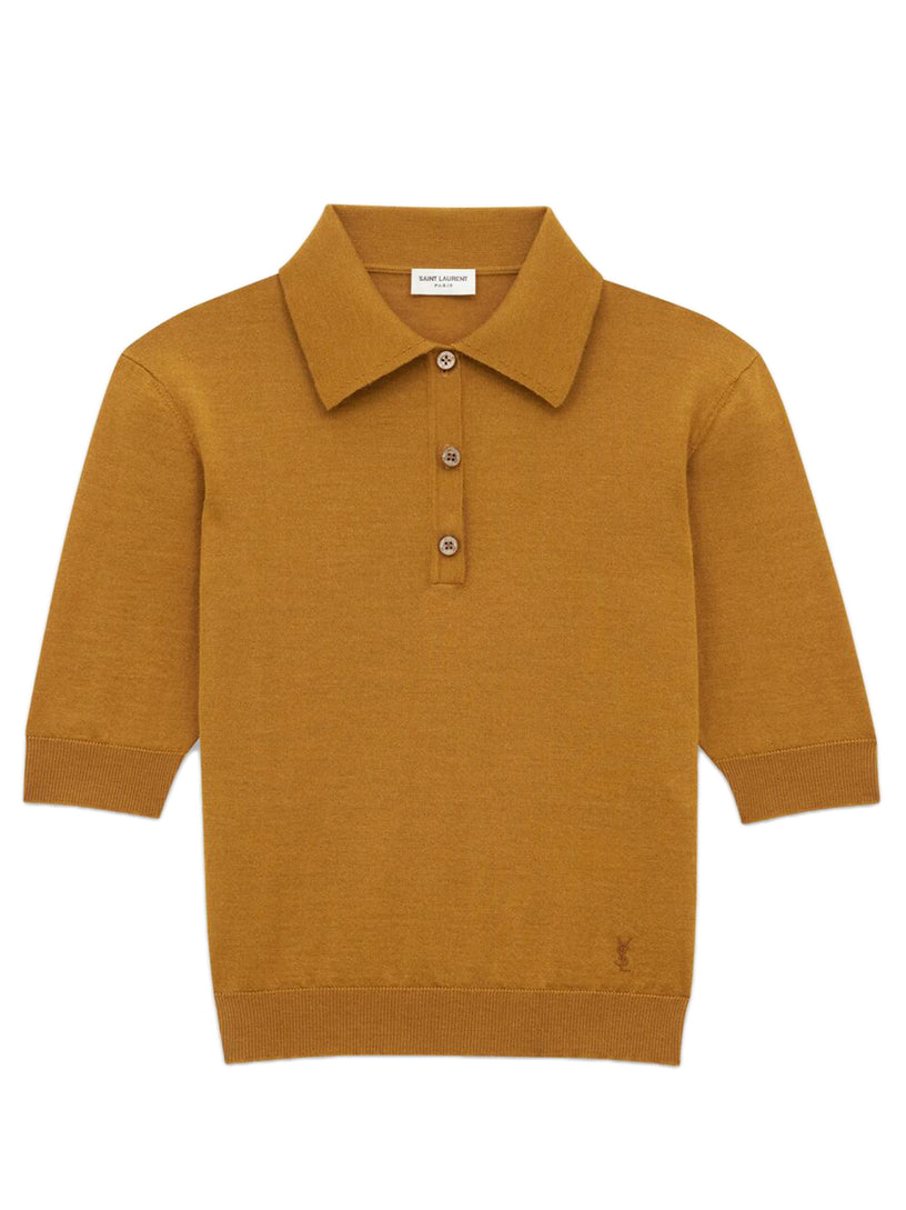 Saint Laurent Cassandre polo shirt