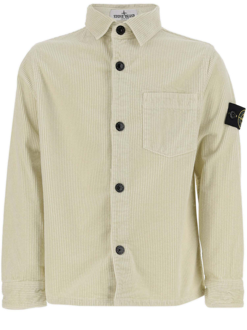 STONE ISLAND Kids Corduroy overshirt