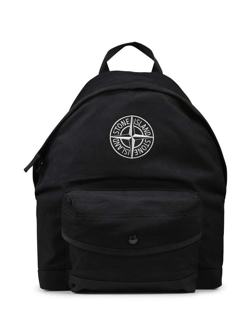 STONE ISLAND Kids Backpack with badge