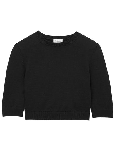 Wool crop top