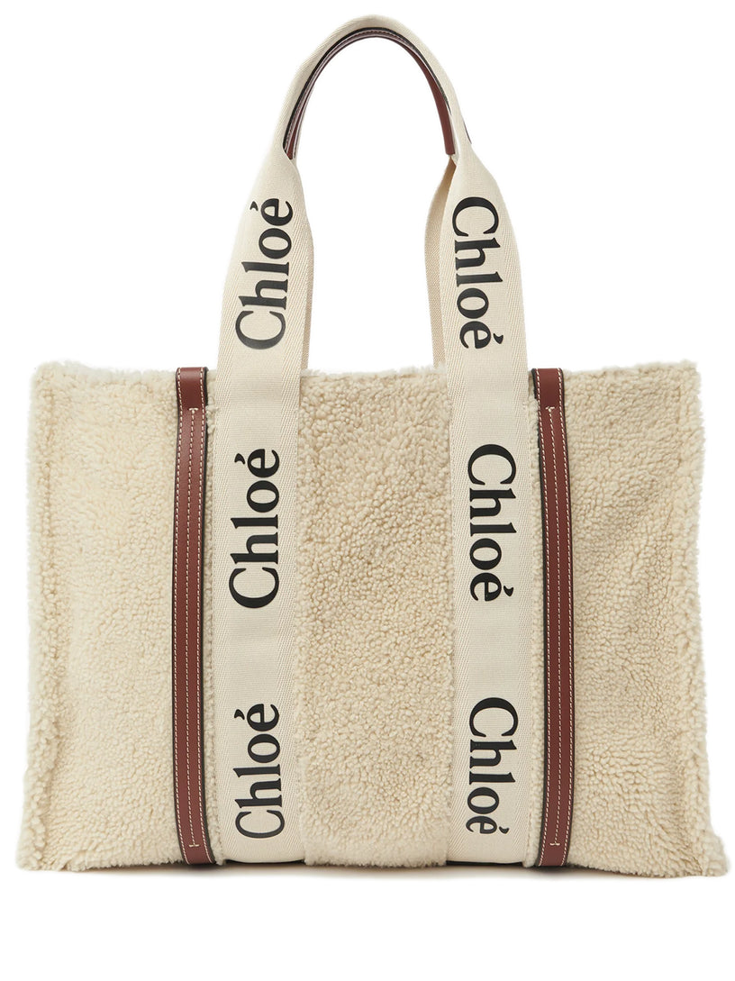 Chloé Large woody tote bag