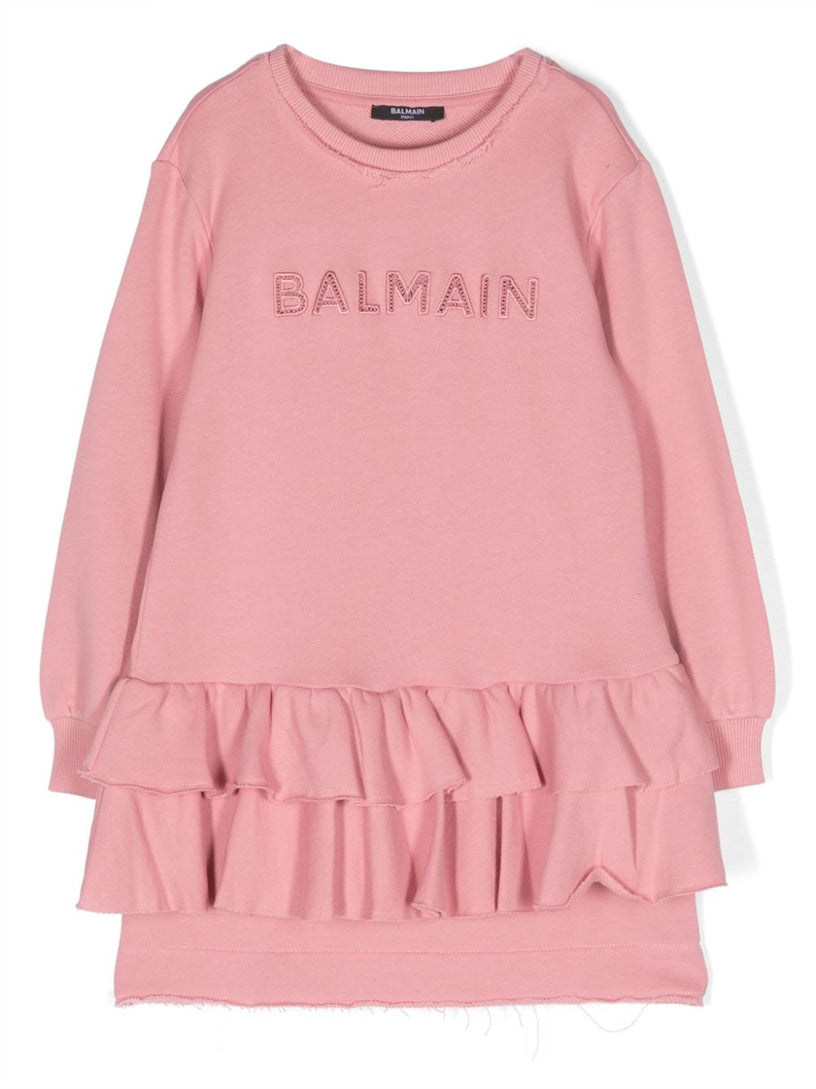 Dress with Balmain logo