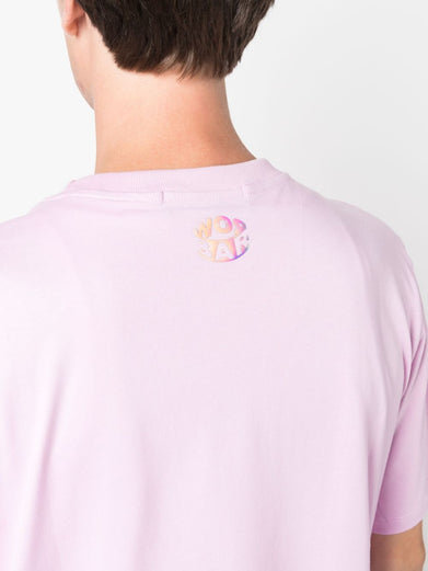 T-shirt with smiley print