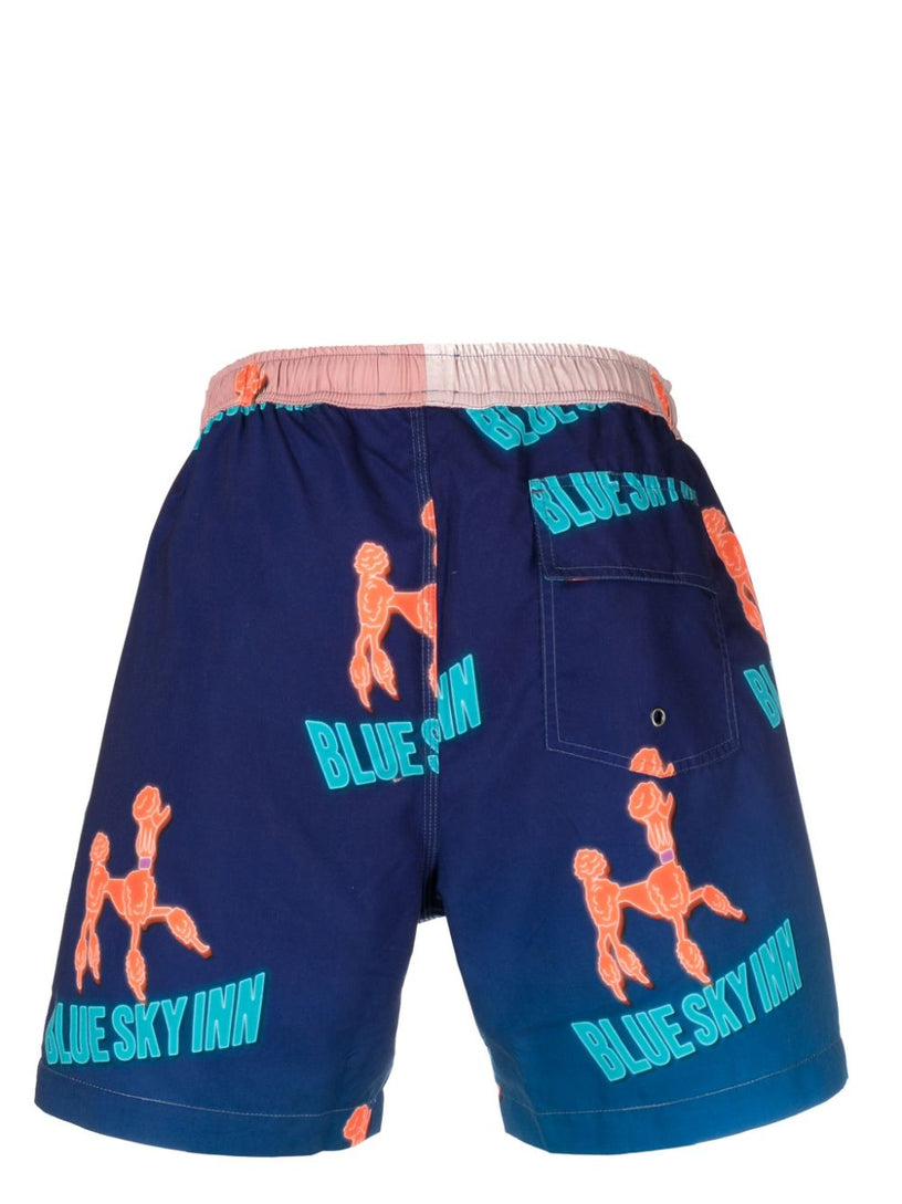 Blue Sky Inn Printed swim shorts