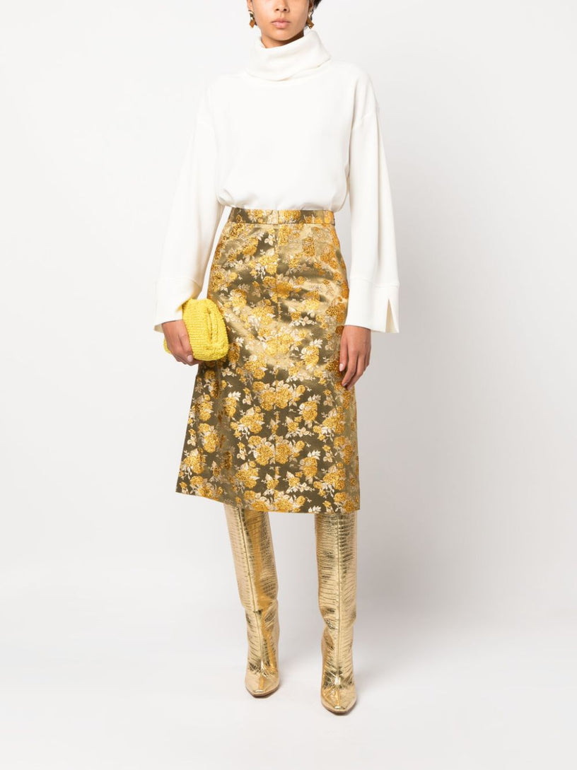 DRIES VAN NOTEN Shea midi skirt