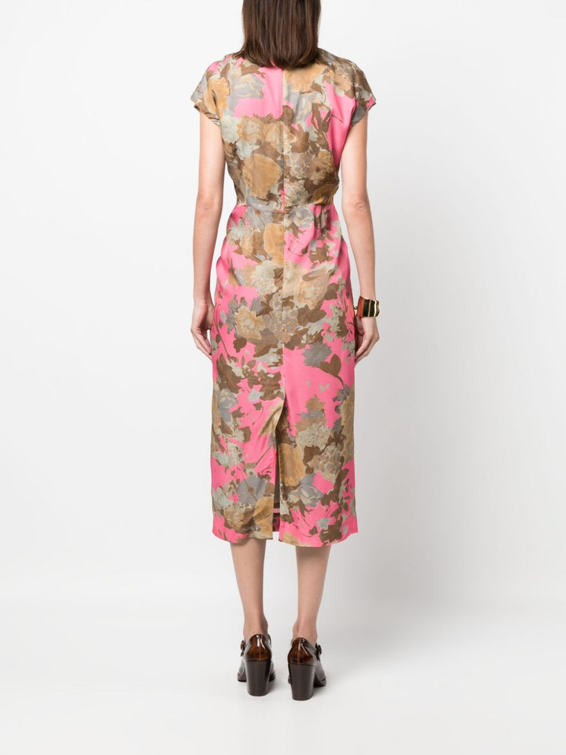 DRIES VAN NOTEN Dormos midi dress