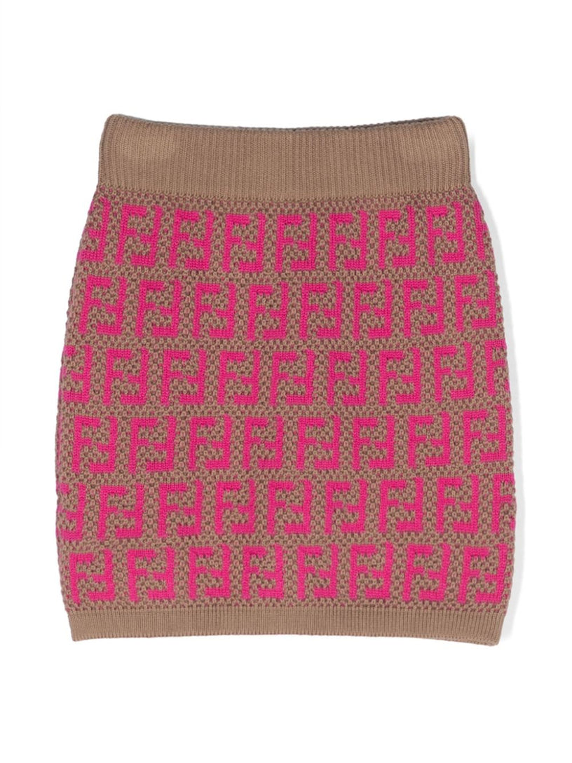 FENDI Kids Ff skirt