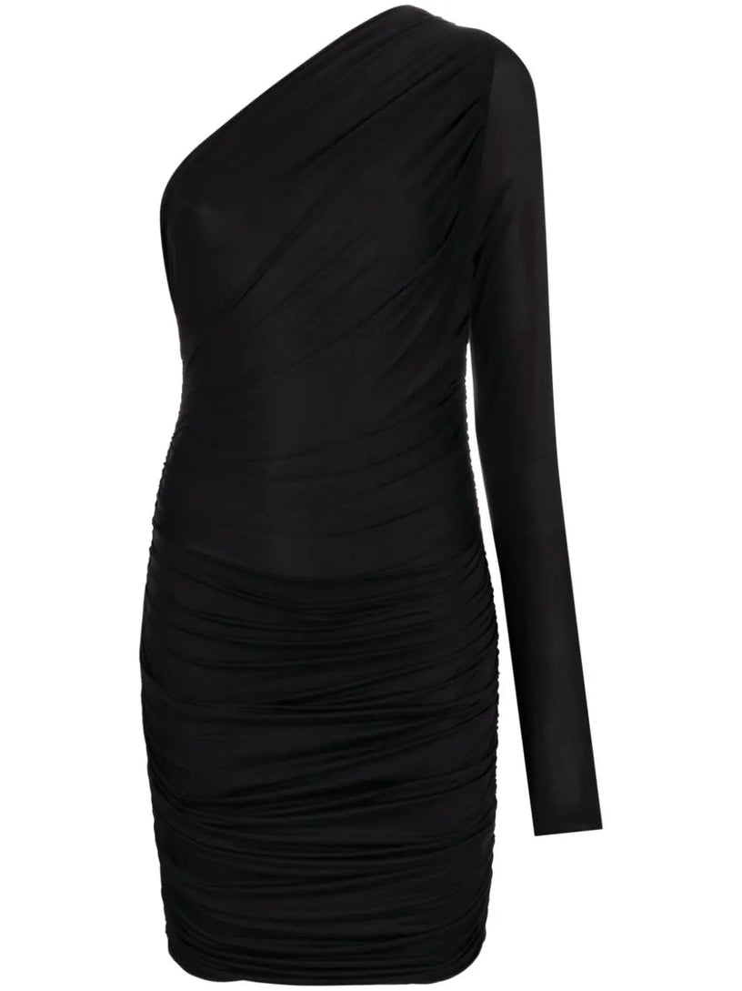 GAUGE81 Pila one sleeve draped dress