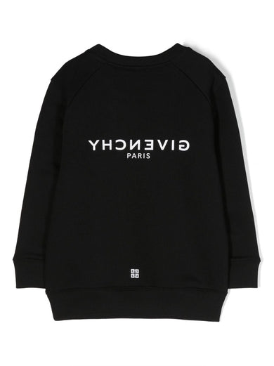 Reverse logo sweatshirt