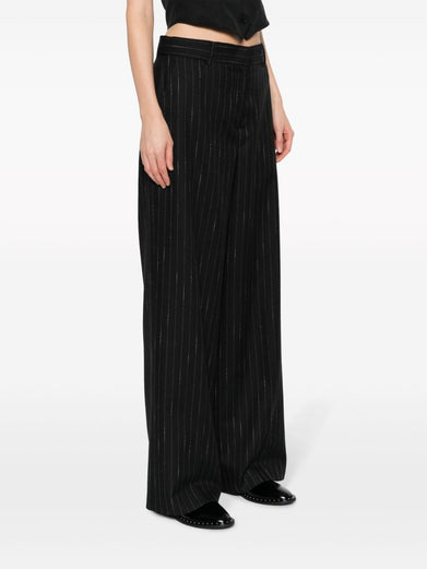 Pinstripe Trousers