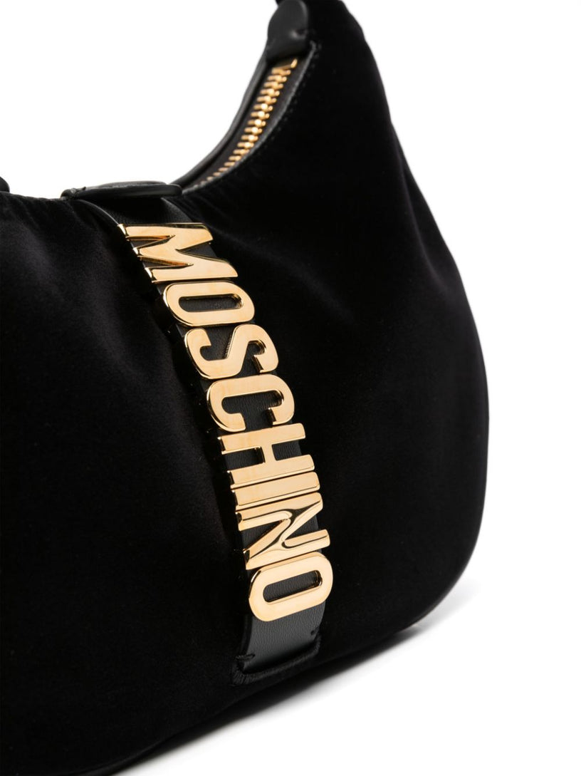 Lettering shoulder bag