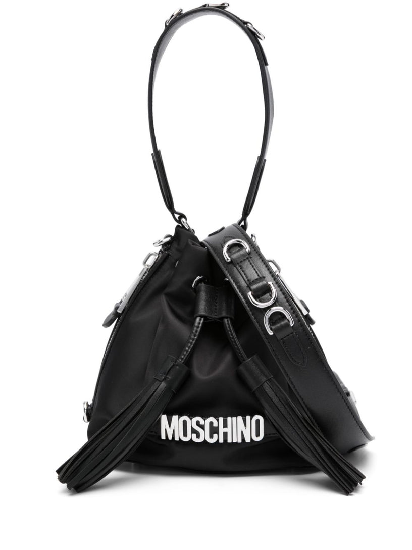 Logo bucket bag