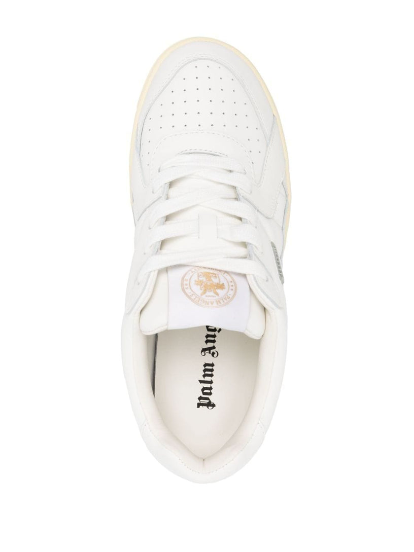 PALM ANGELS Leather university sneakers