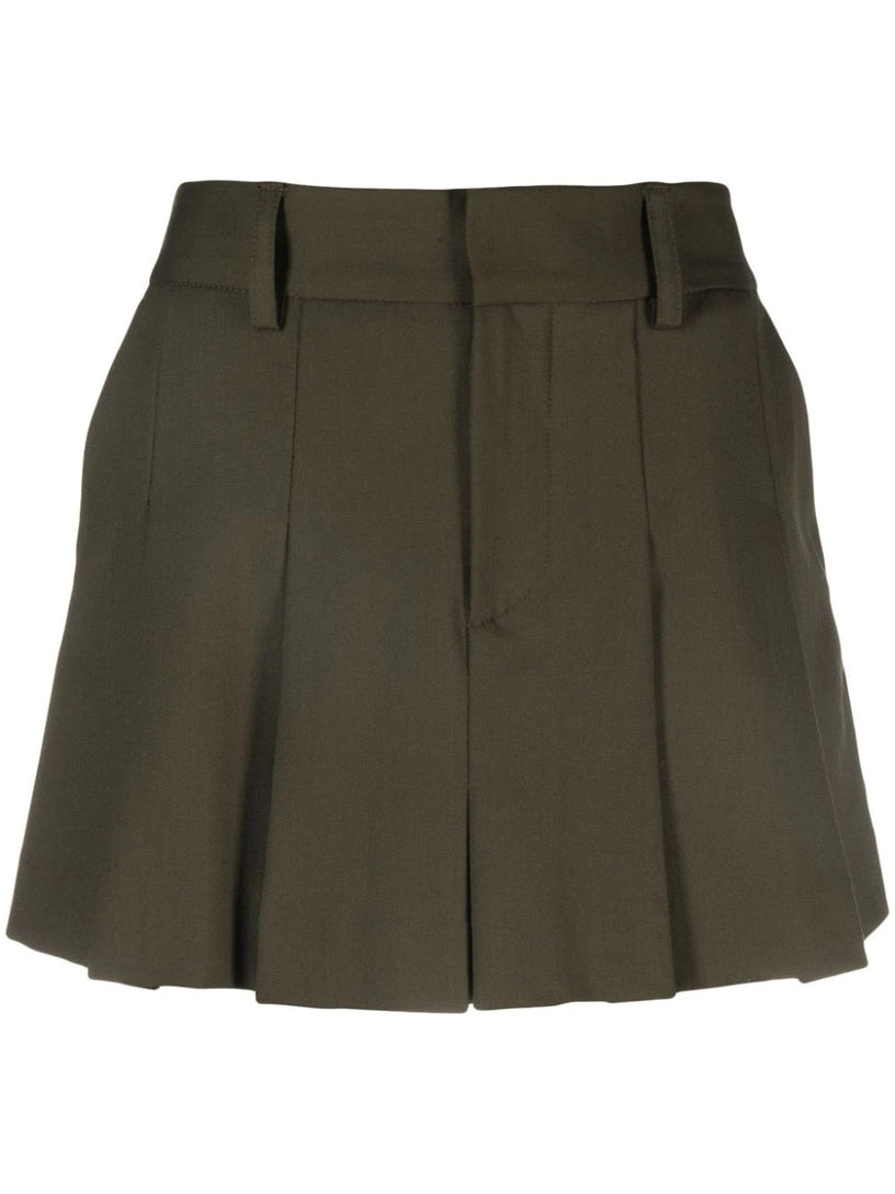 PLISSE' MINI SKIRT