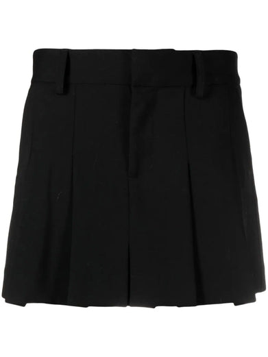 PLISSE' MINI SKIRT