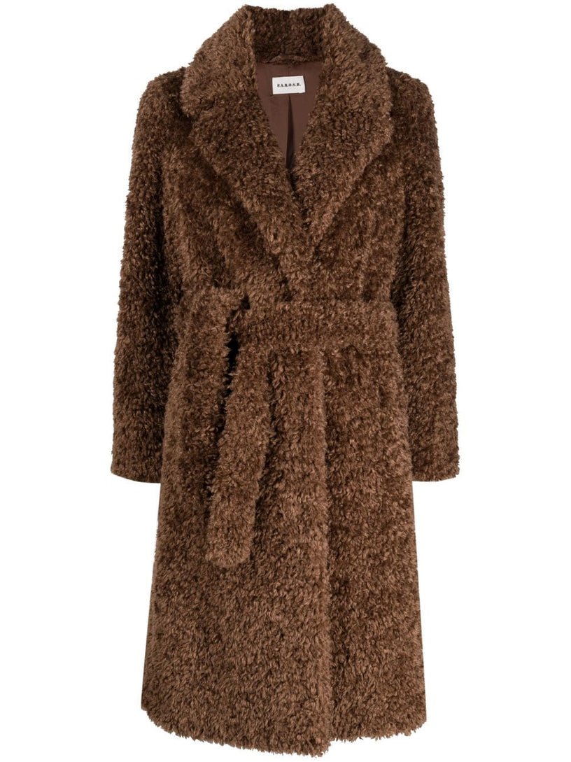 Perform faux-fur coat