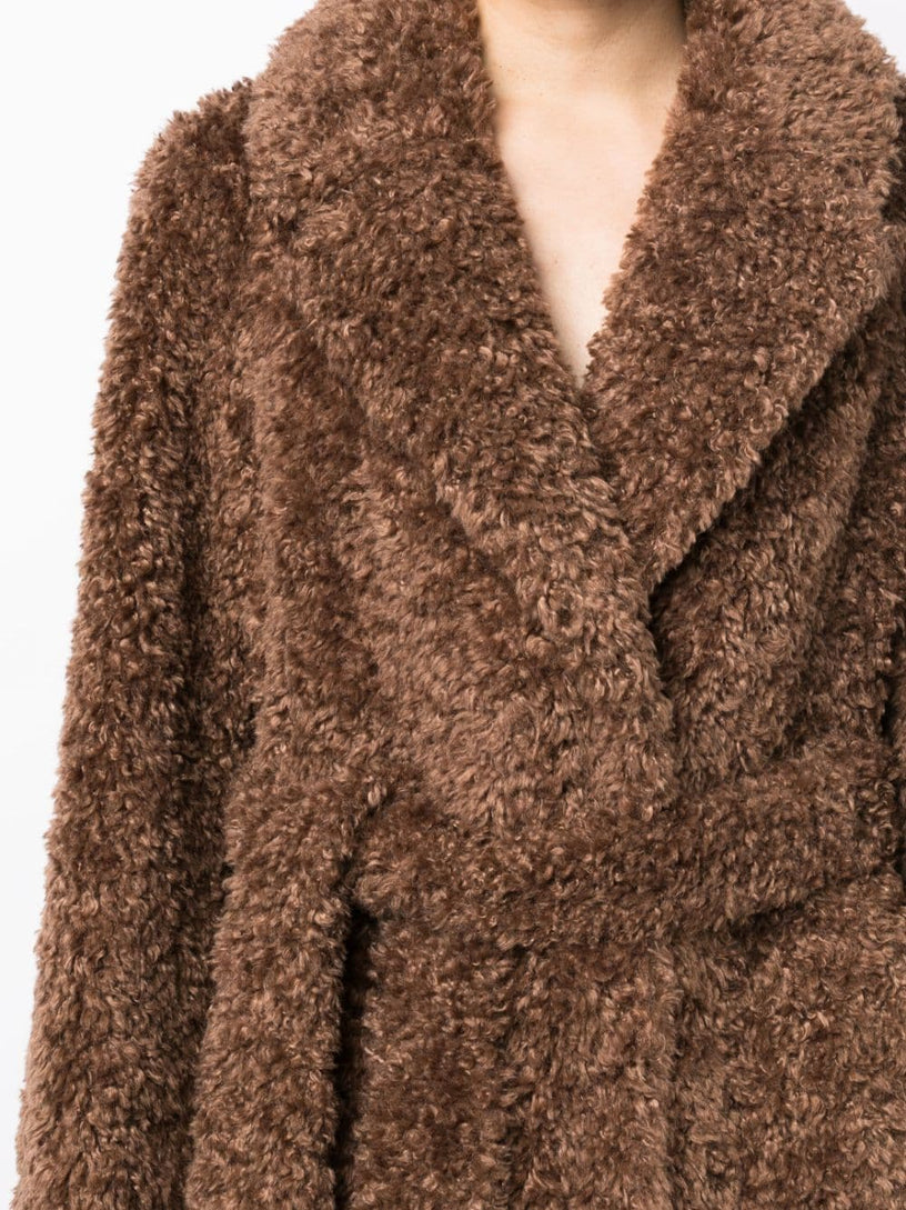 Perform faux-fur coat