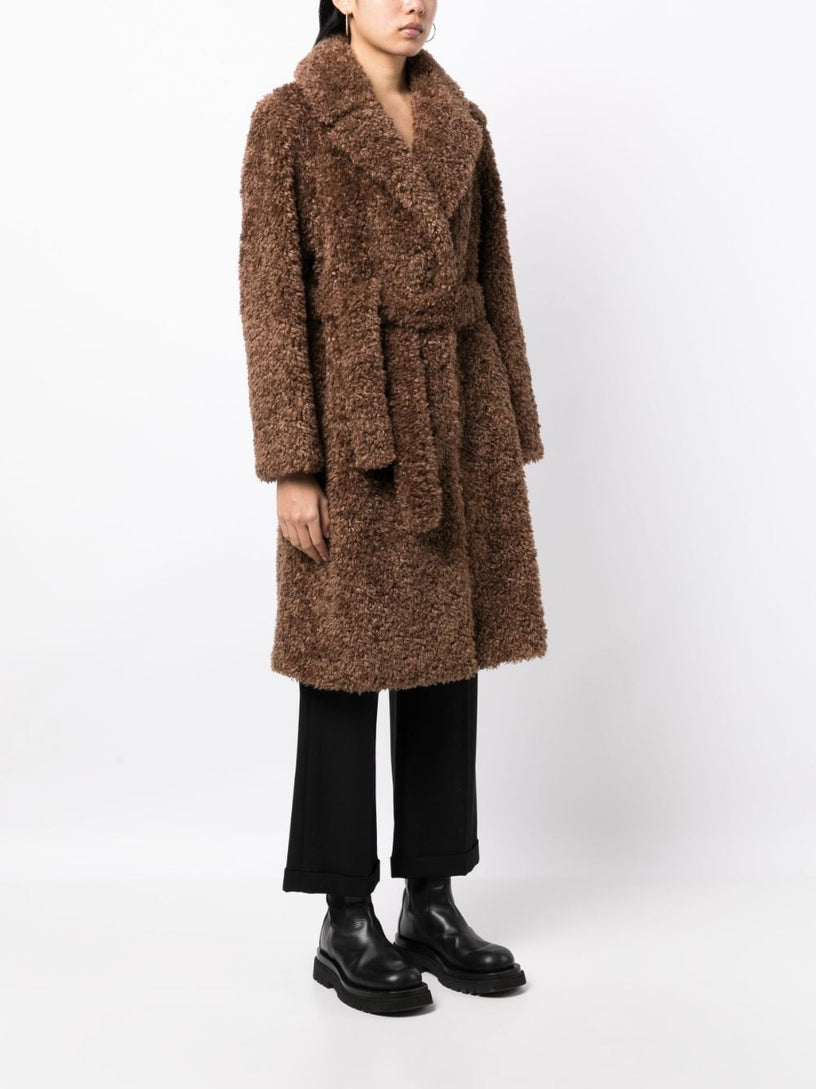 Perform faux-fur coat