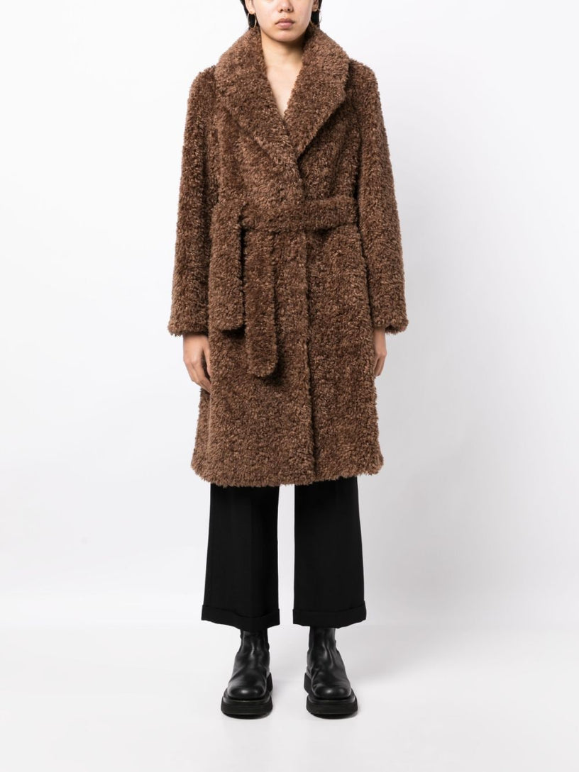 Perform faux-fur coat