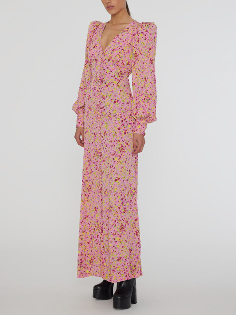 Jacquard Maxi Dress