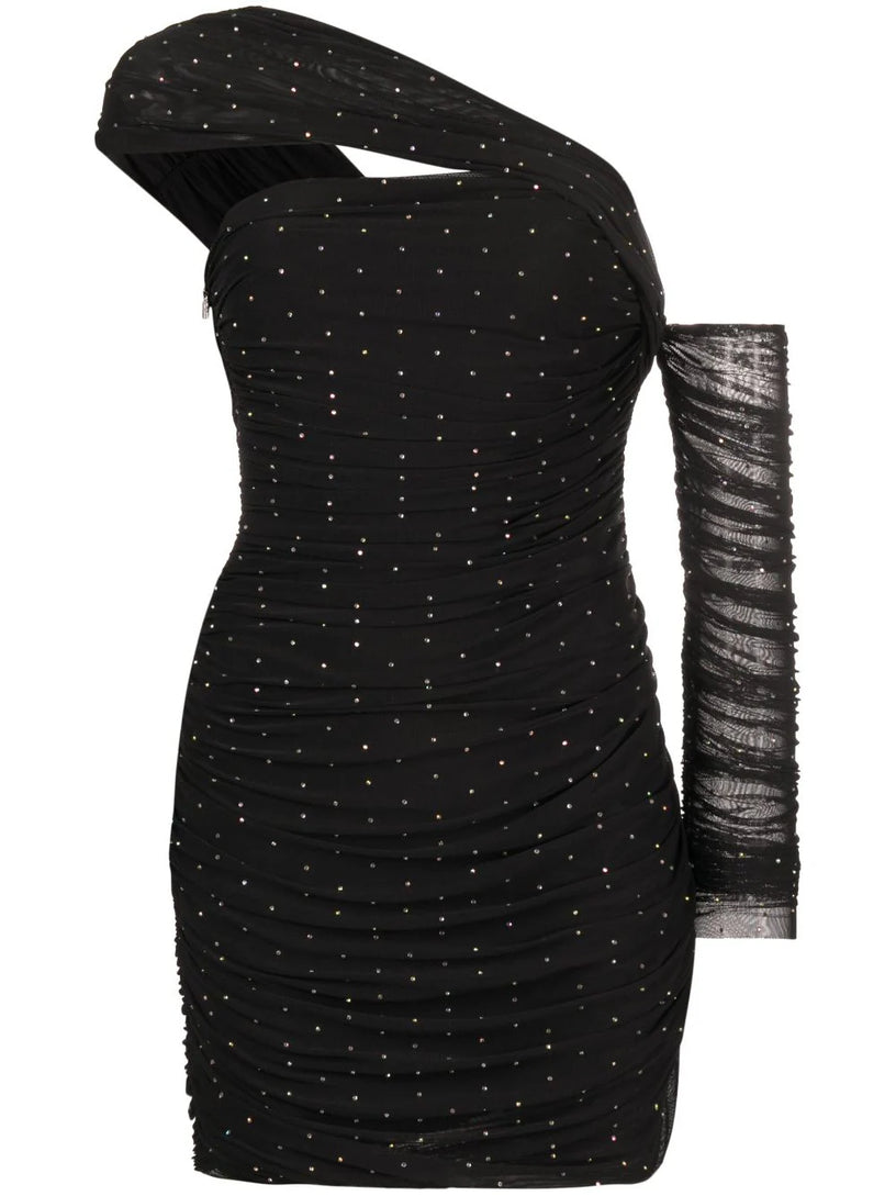 Mesh Asymmetric Dress