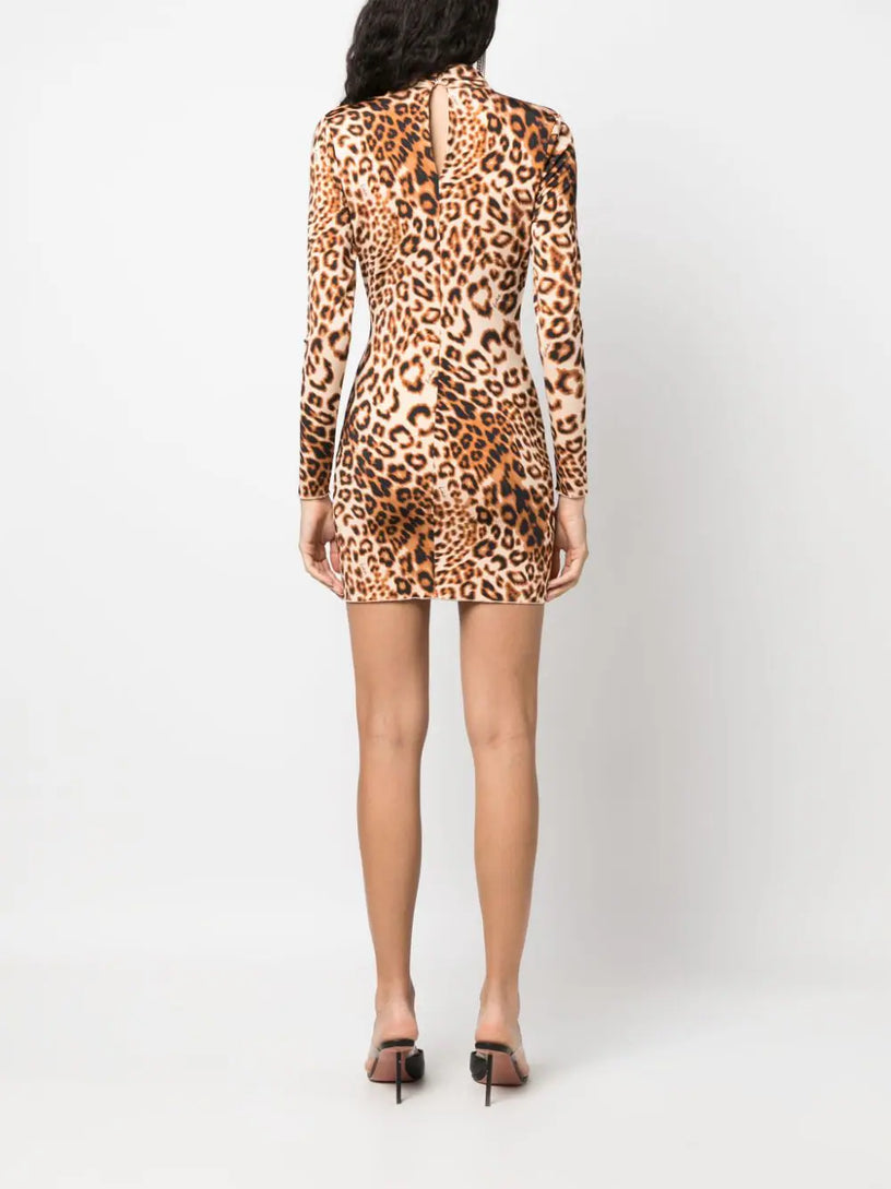 Leopard minidress