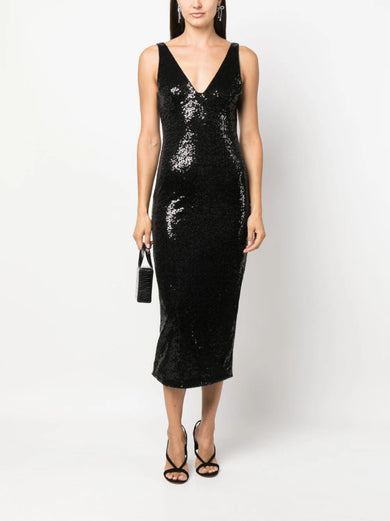 Sequin midi dress