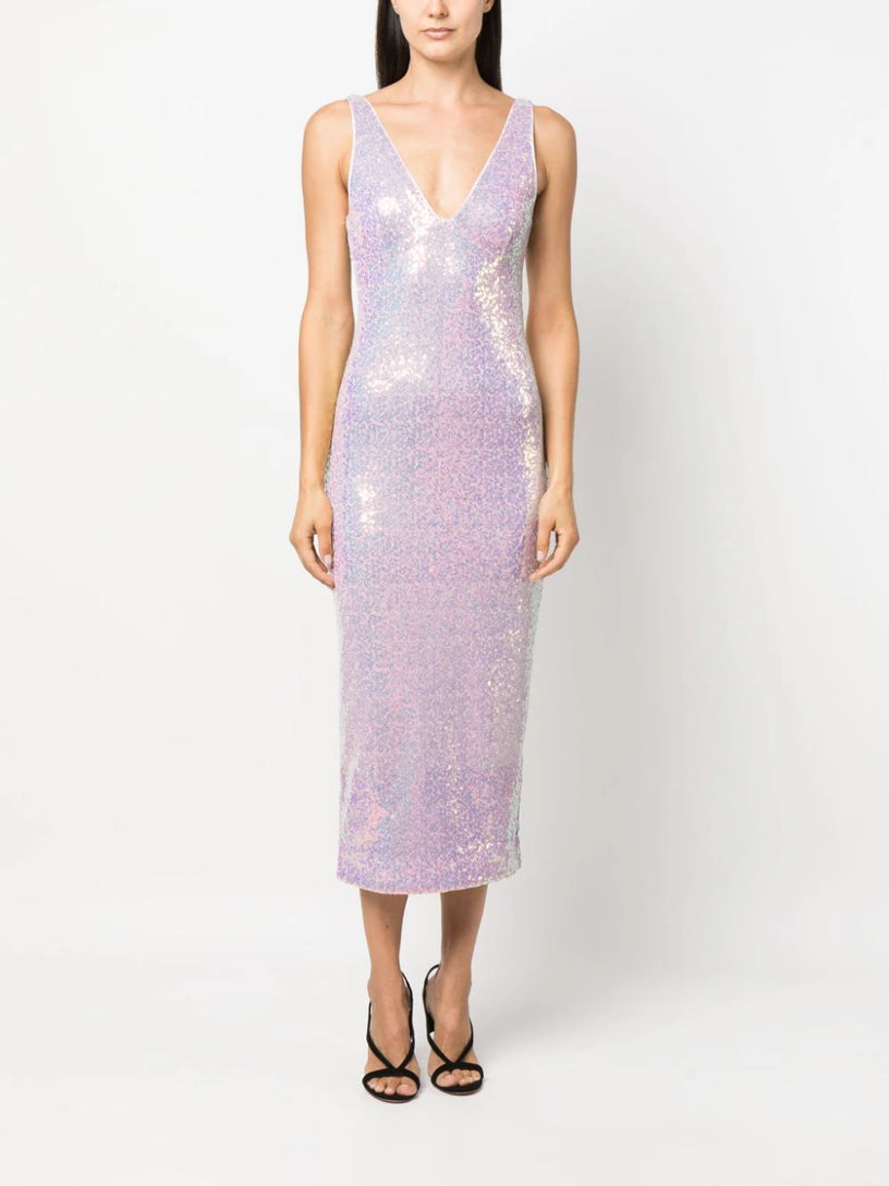 Sequin midi dress